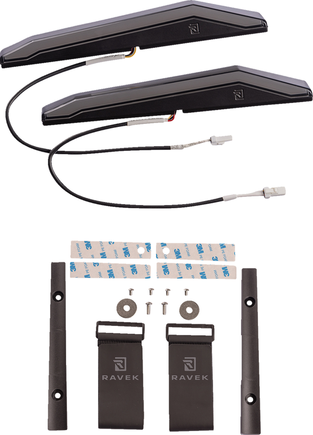 RAVEK Apex Lights* - Running - Amber - Viking 69-301A