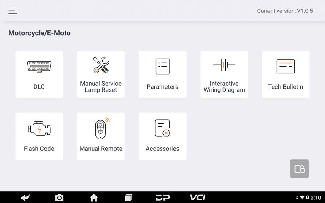 CANDO Moto Mini Pro Diagnostic Tool MOTOMINIPRO