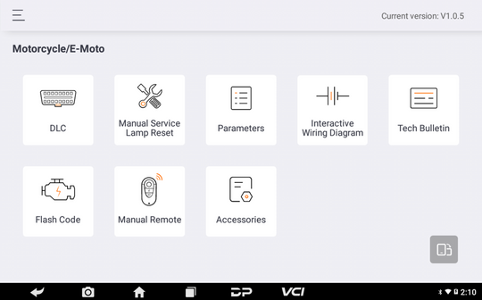 CANDO Moto Mini Pro Diagnostic Tool MOTOMINIPRO