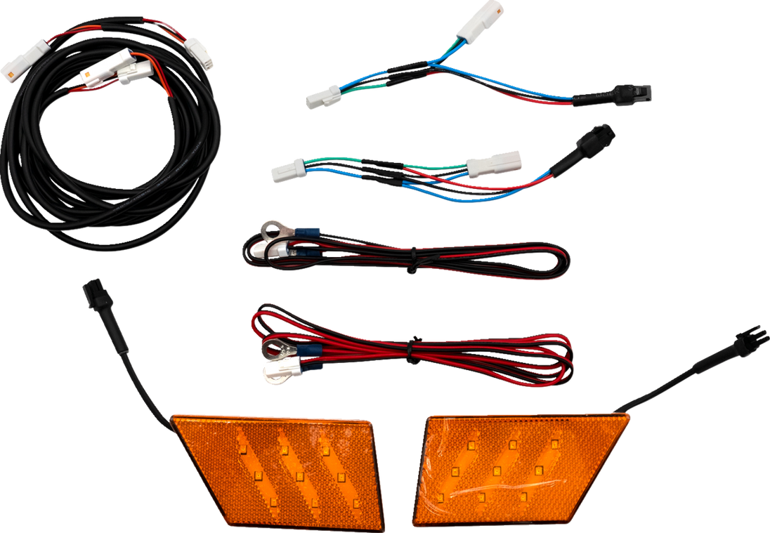 RAVEK Light Reflector - Amber - Defender 65-1014