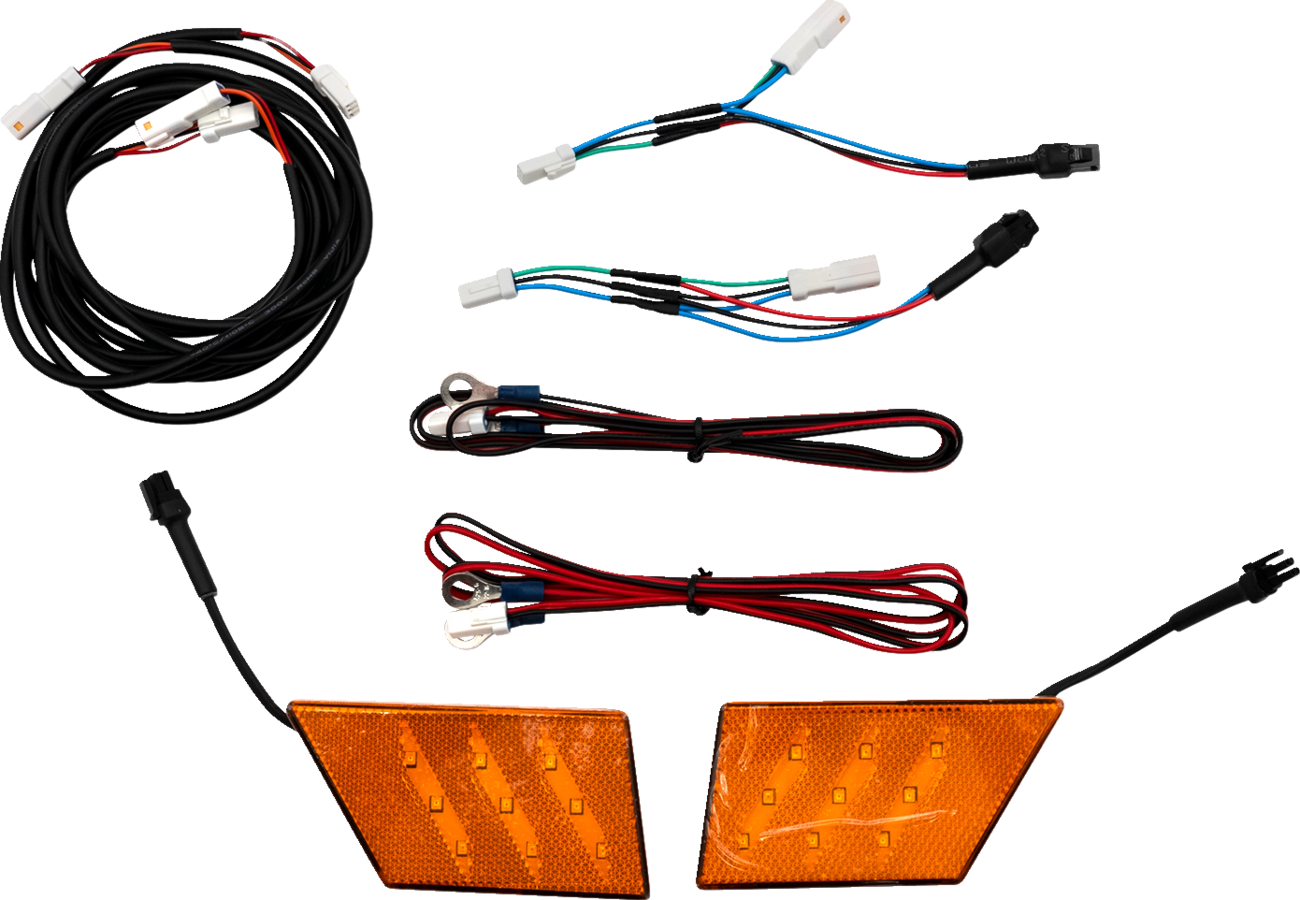 RAVEK Light Reflector - Amber - Defender 65-1014