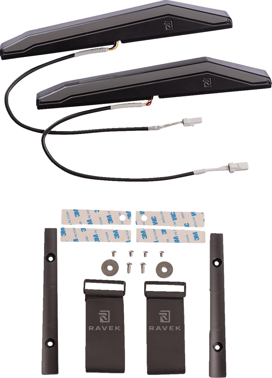 RAVEK Turn Signal/Brake Light - Red - CF Moto 68-1009