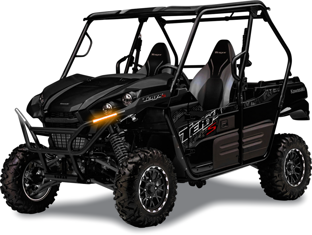 RAVEK Turn Signal Kit - White Running Light - Kawasaki Teryx 67-5000