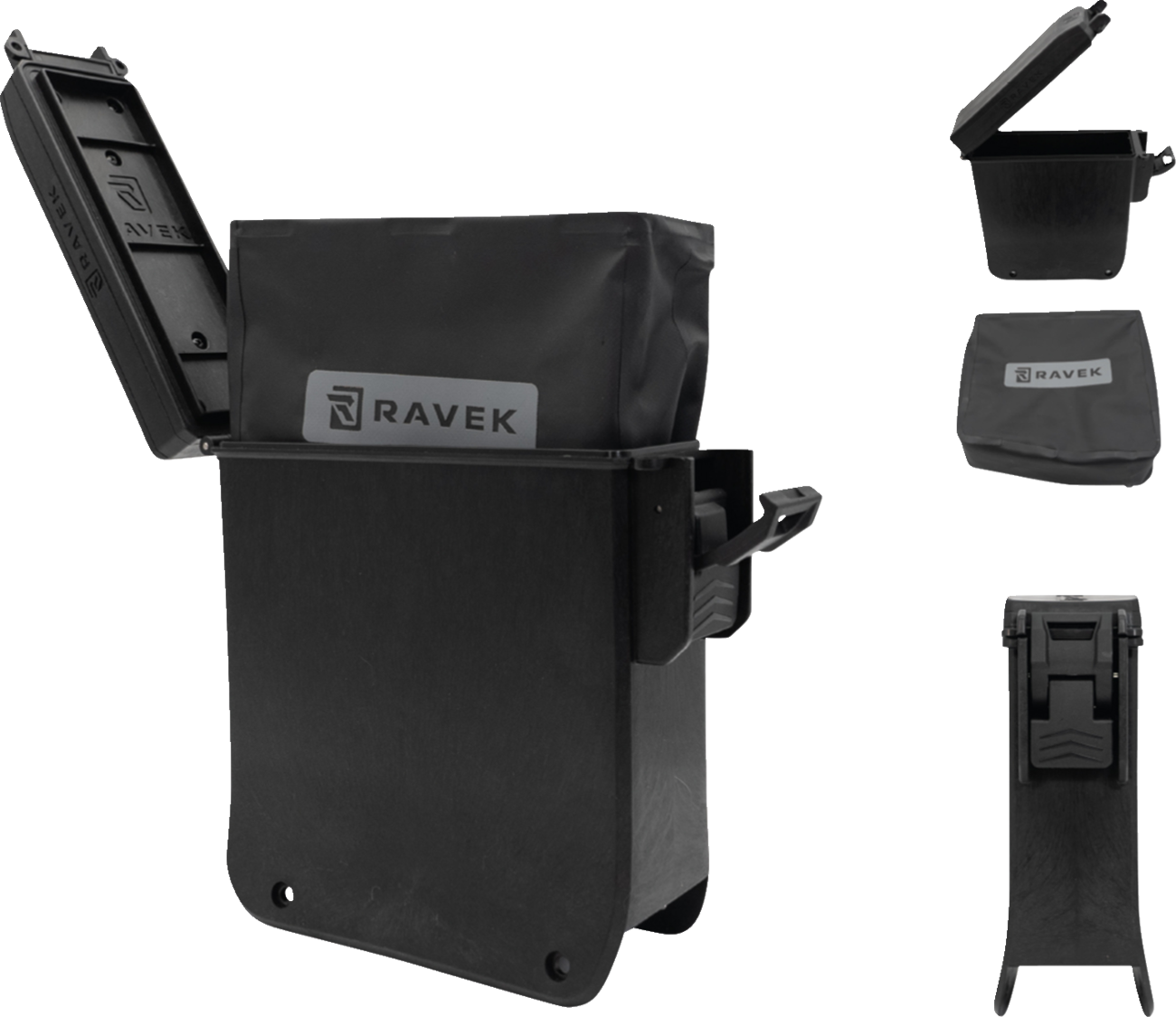 RAVEK Center Console Storage - Polaris RZR XP1000 - 4 Seat 64-316