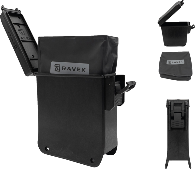 RAVEK Center Console Storage - Polaris RZR XP1000 - 4 Seat 64-316