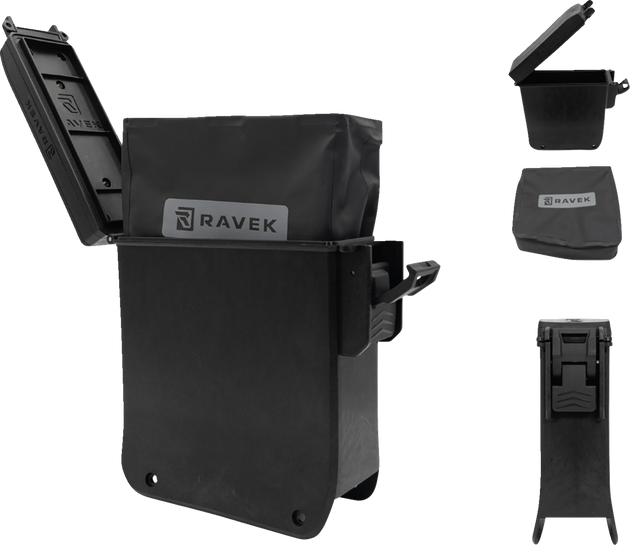 RAVEK Center Console Storage - Polaris RZR XP1000 - 2 Seat 64-321