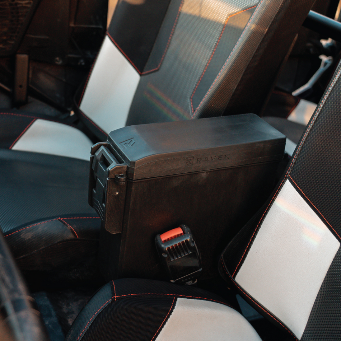 RAVEK Center Console Storage - Polaris RZR XP1000 - 2 Seat 64-321