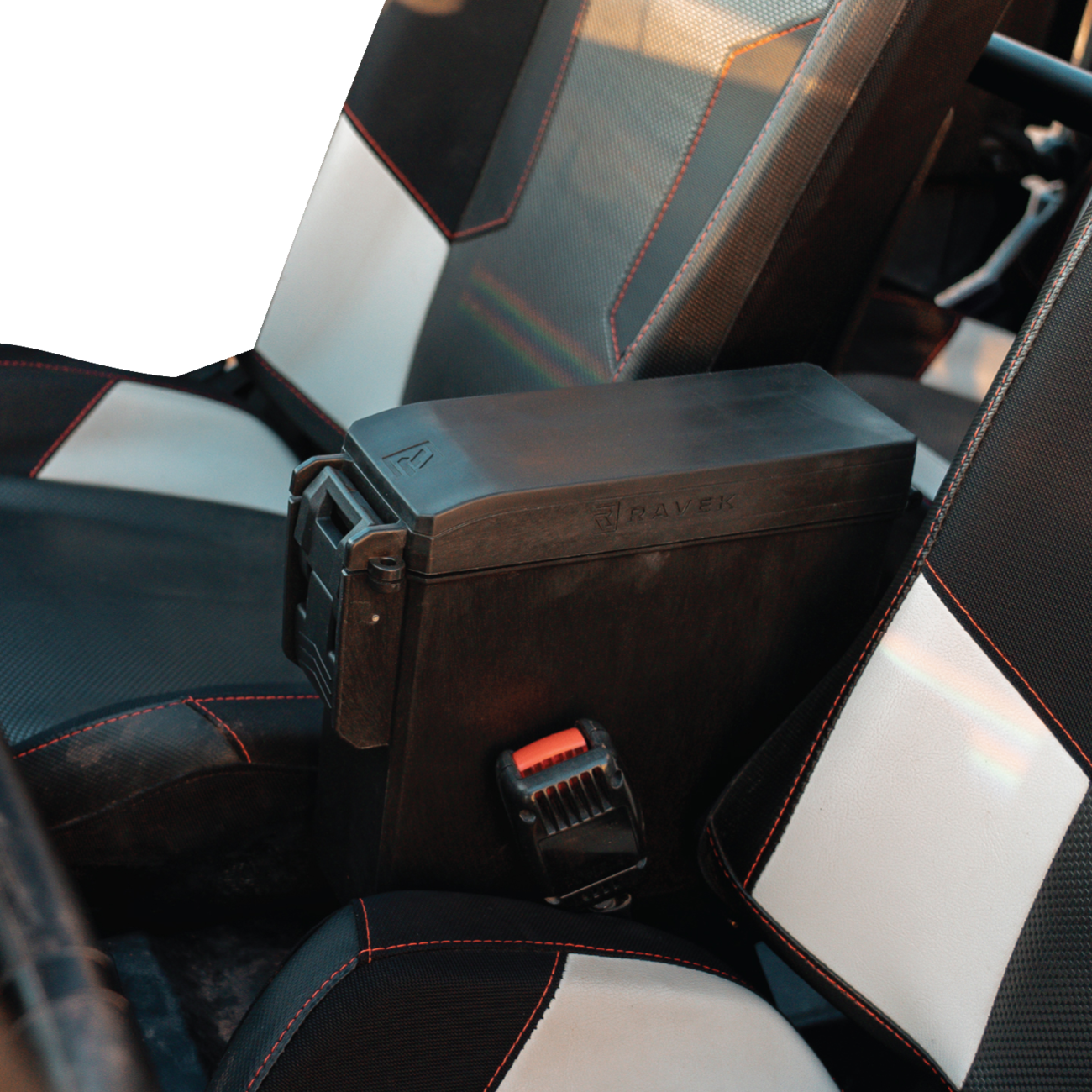 RAVEK Center Console Storage - Polaris RZR XP1000 - 4 Seat 64-316