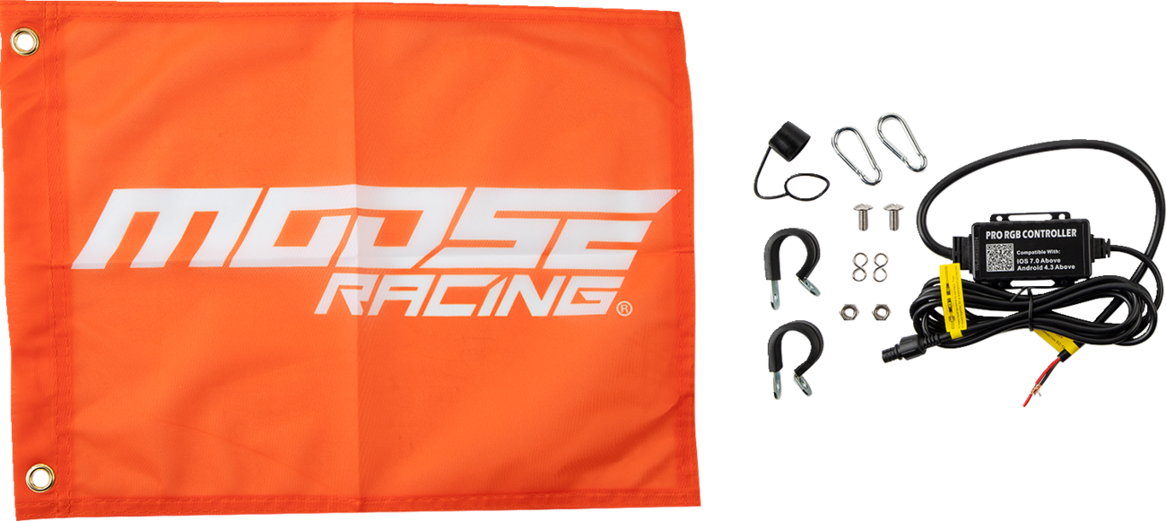 MOOSE OFFROAD - Bluetooth Whip Light - 20403034