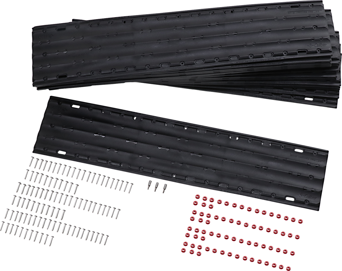 CALIBER LowPro Glides -Narrow 6" - 16 pc Double Set 13372