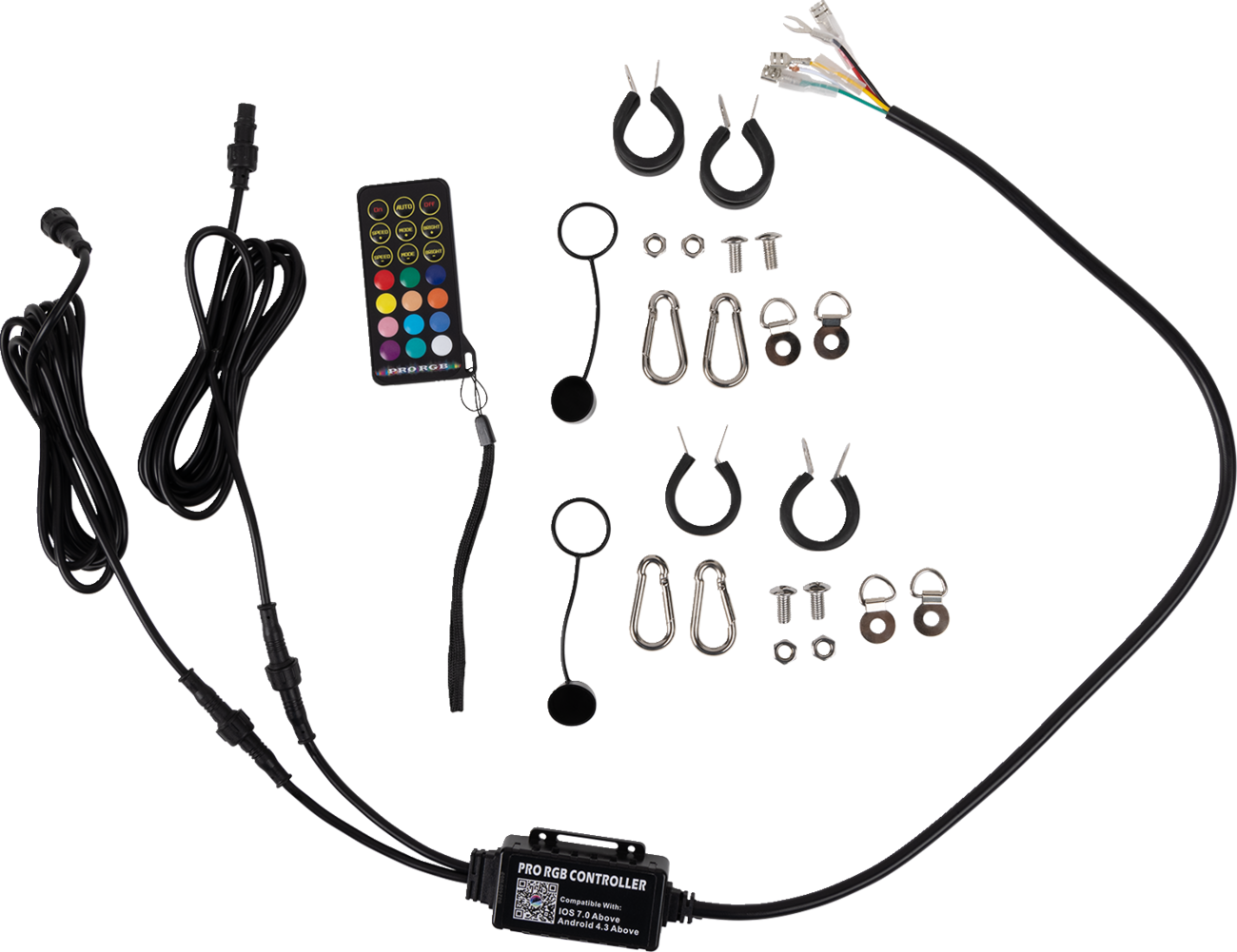 MOOSE OFFROAD - Quick Disconnect Angel Whip Lights - 20403161