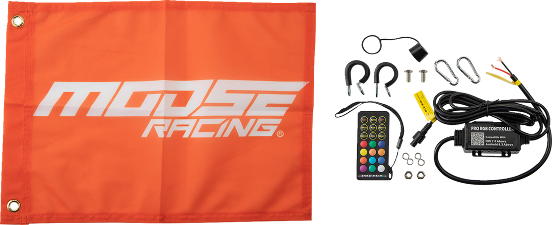 MOOSE OFFROAD - Chase Bluetooth Whip Light - 20403035