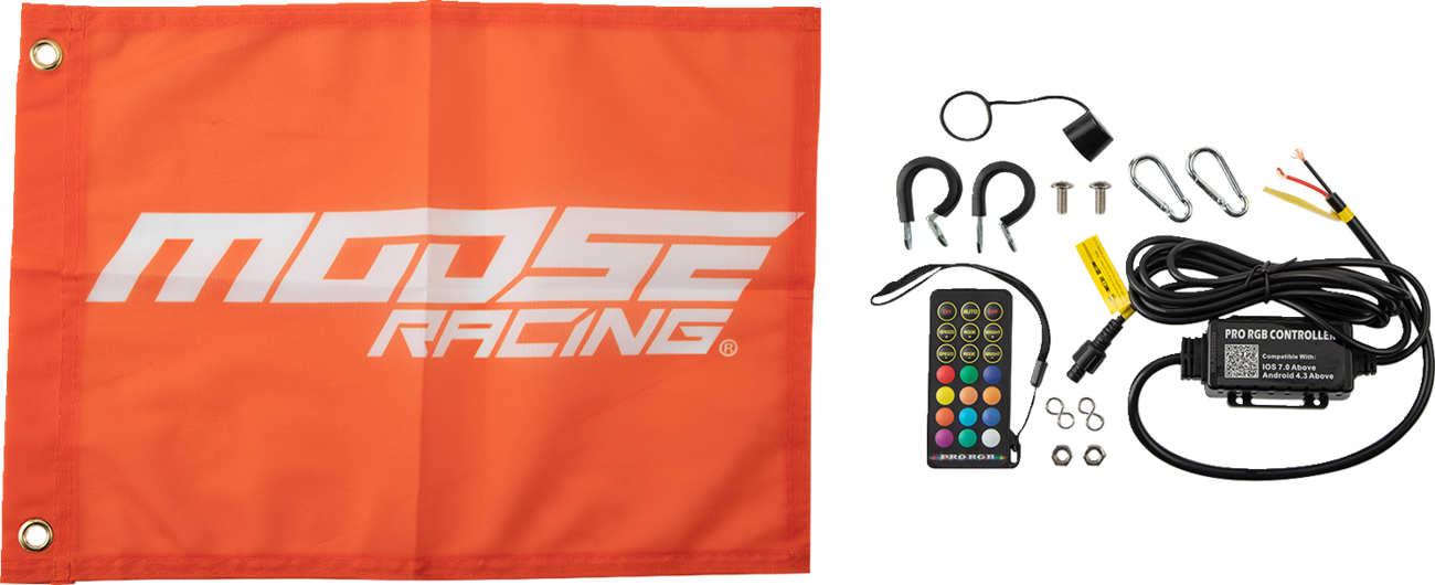 MOOSE OFFROAD - Chase Bluetooth Whip Light - 20403035