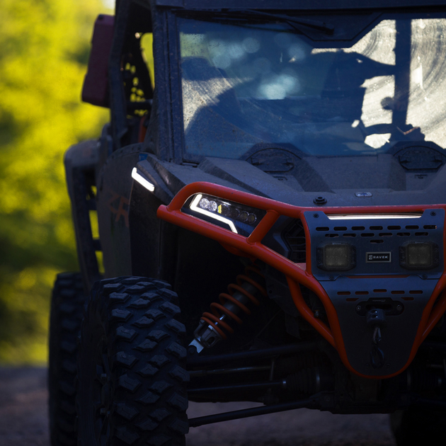 RAVEK - Front Bumper/Skid Plate with Lights - 05301701