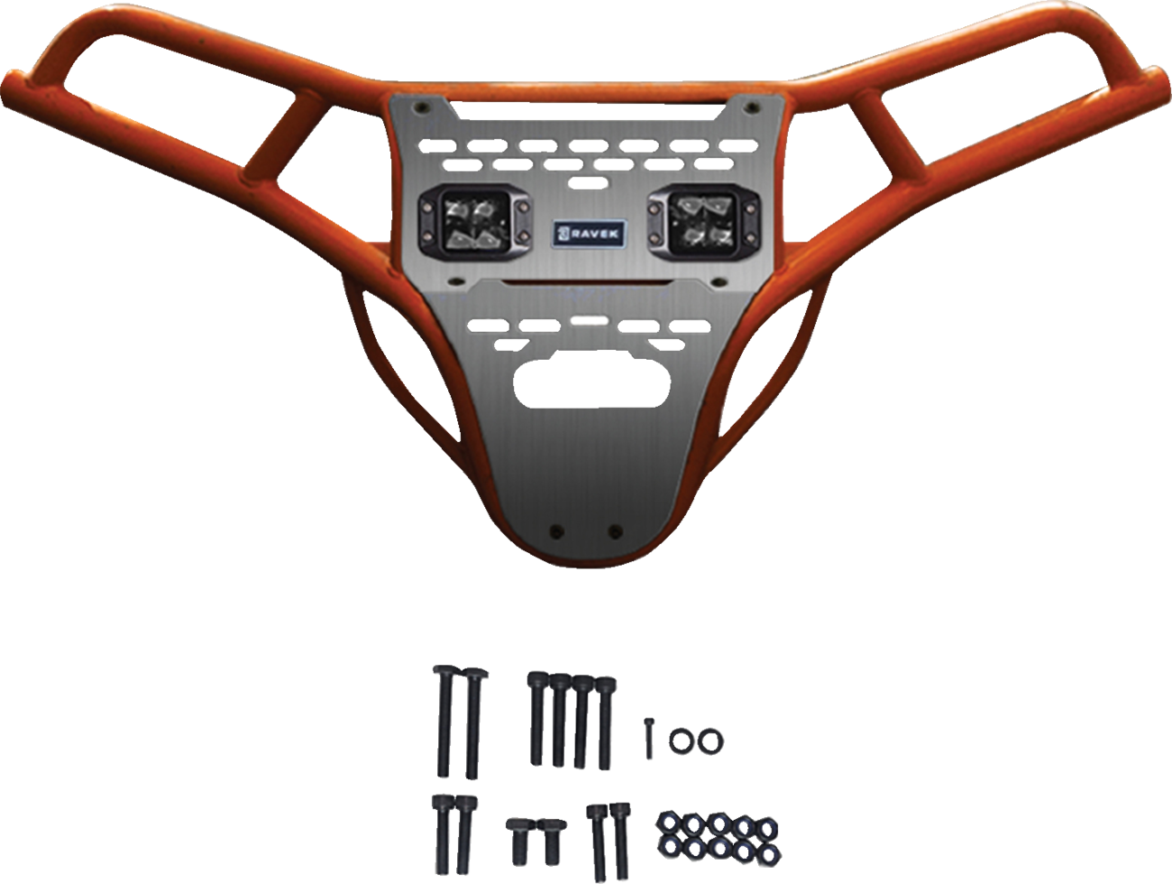 RAVEK - Front Bumper/Skid Plate with Lights - 05301699