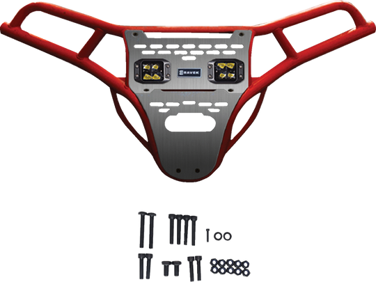 RAVEK - Front Bumper/Skid Plate with Lights - 05301702
