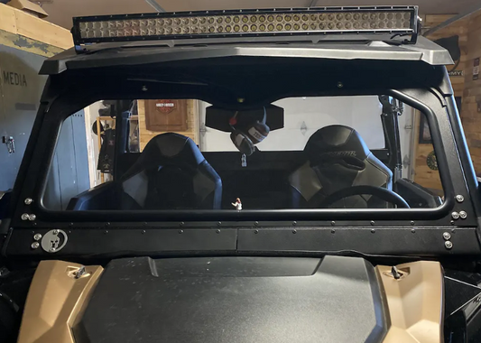 Polaris General Glass Windshield with Duel Vents