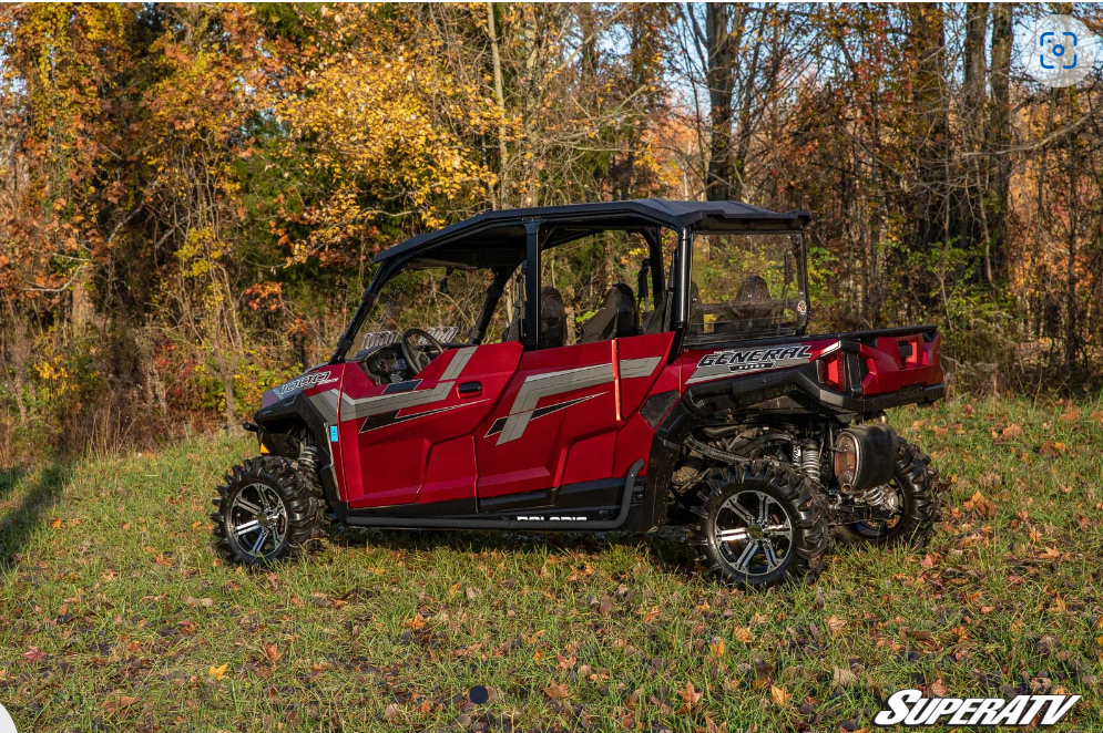 POLARIS GENERAL 4 HEAVY-DUTY NERF BARS