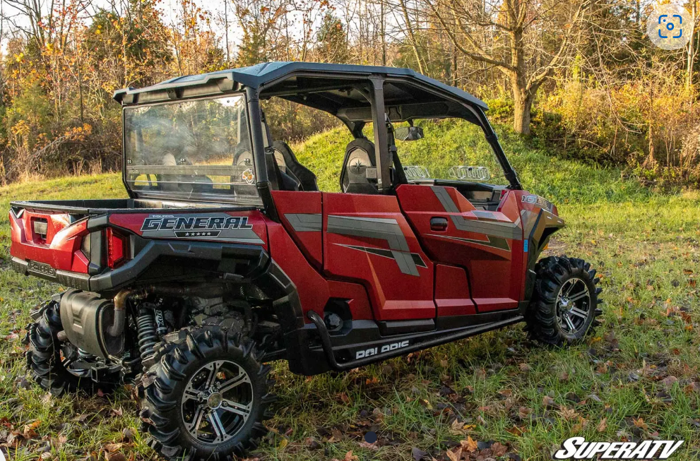 POLARIS GENERAL 4 HEAVY-DUTY NERF BARS