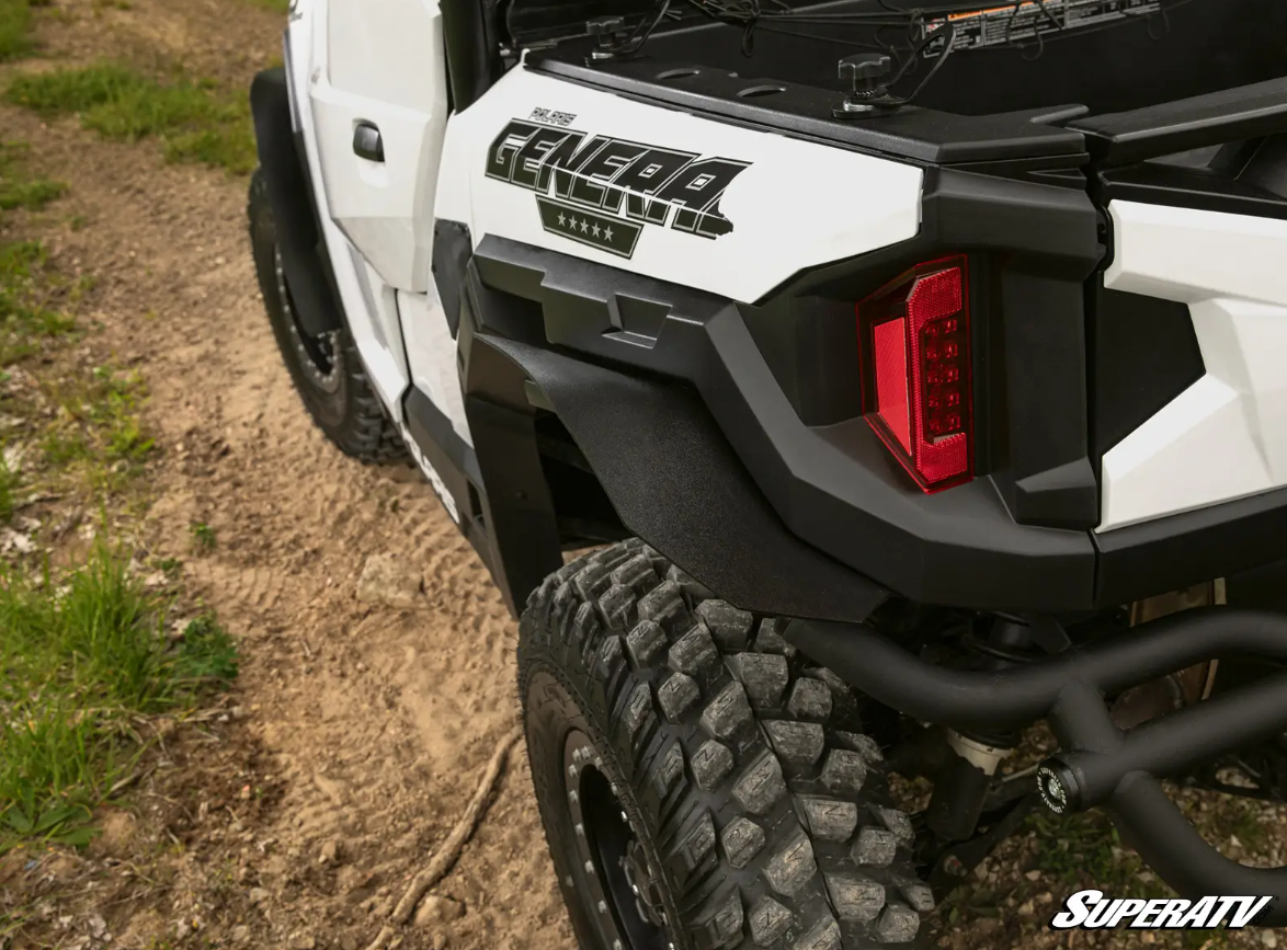 POLARIS GENERAL LOW PROFILE FENDER FLARES Papa Bill's Powersports Plus