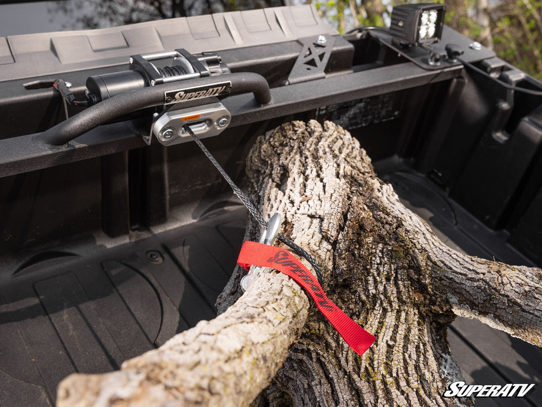 SuperATV - Can-Am Defender Bed Winch - No Lights - BWN-CA-DEF-00