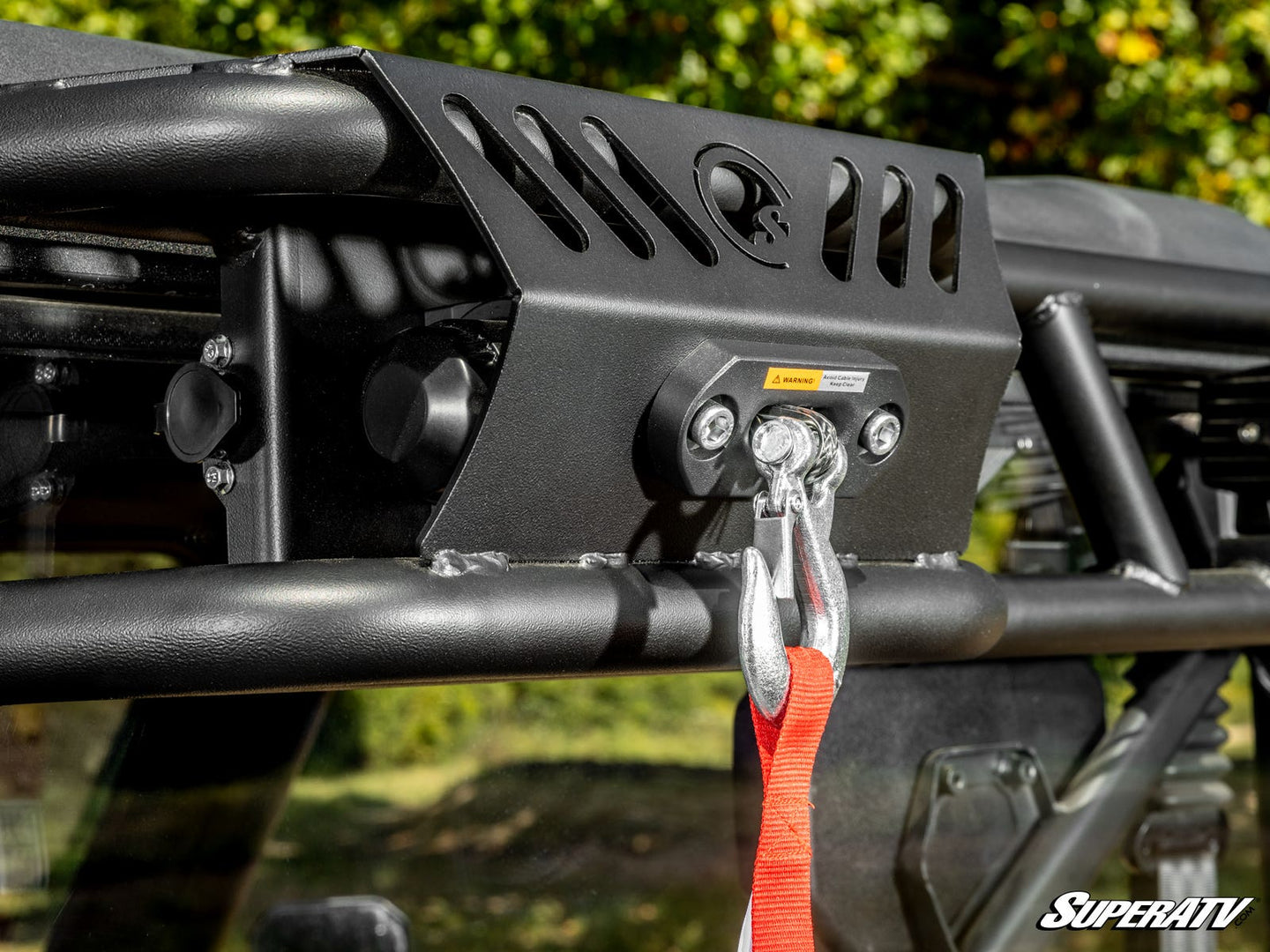SuperATV - CFMOTO UForce U10 Pro Game Loader Rack + Cube Lights - GLR-CF-U10-00-K