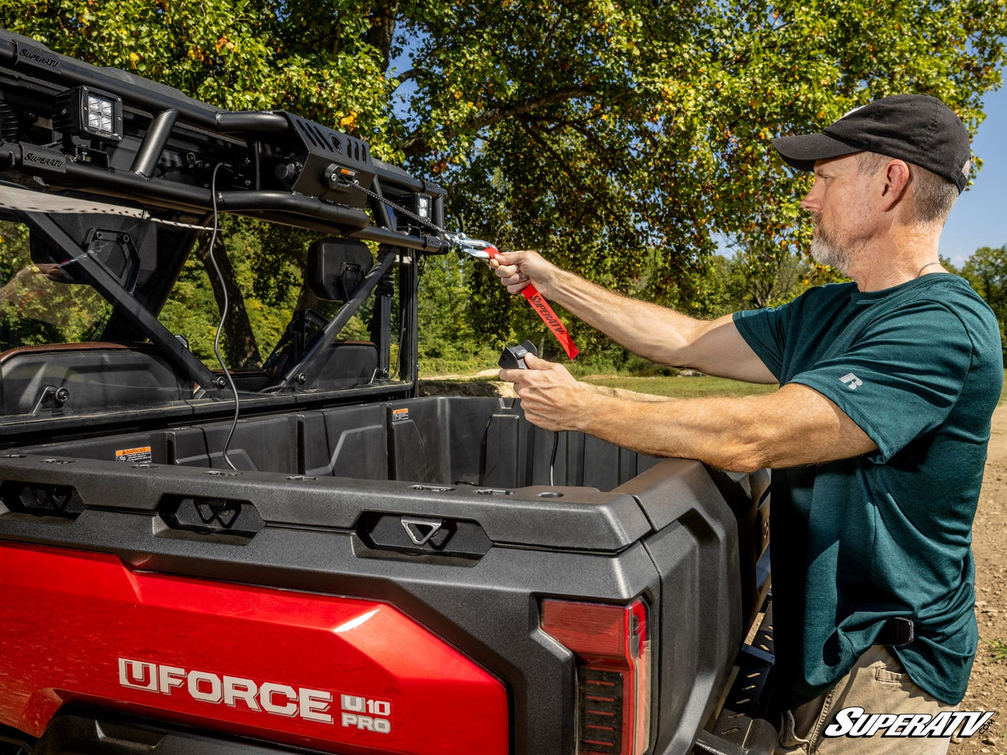 SuperATV - CFMOTO UForce U10 Pro Game Loader Rack - GLR-CF-U10-00