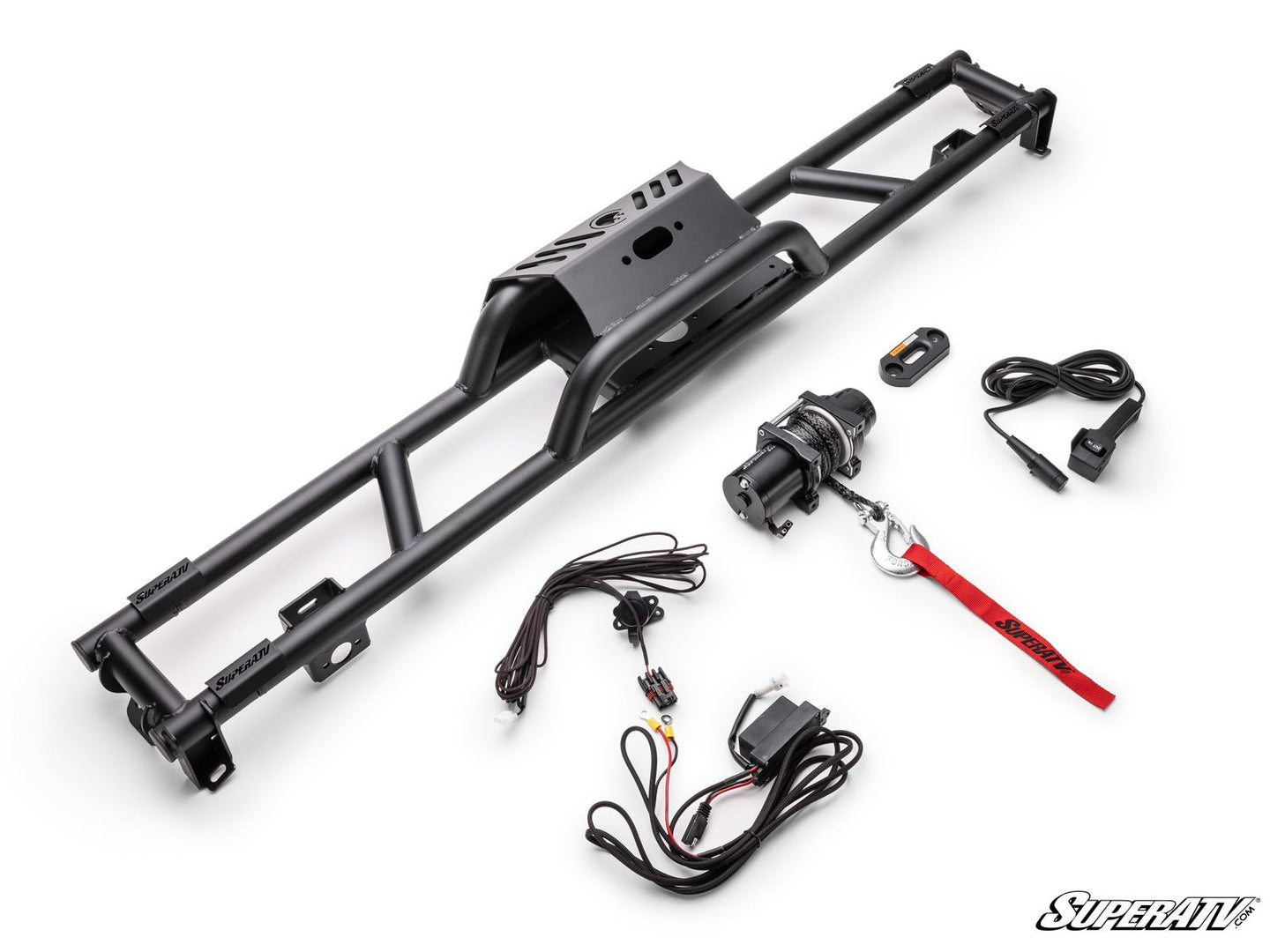 SuperATV - CFMOTO UForce U10 Pro Game Loader Rack + Cube Lights - GLR-CF-U10-00-K