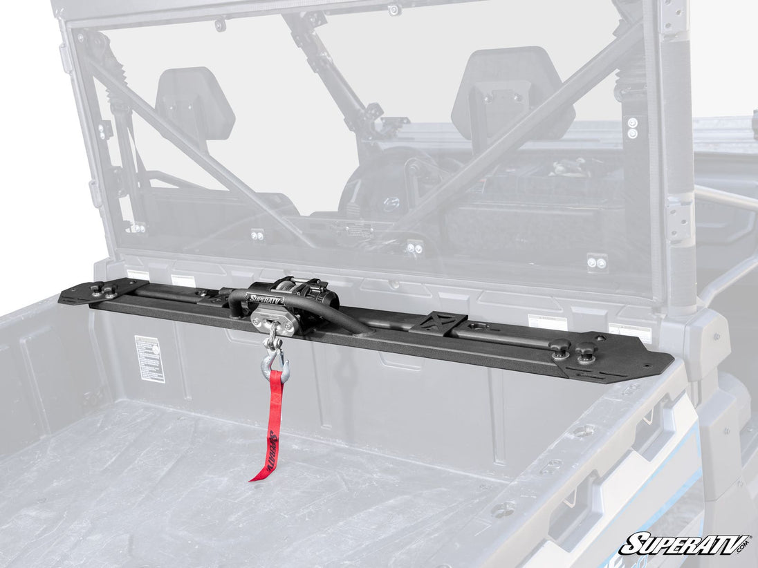 SuperATV - CFMOTO UForce 1000 Bed Winch - 2 Cube Lights - BWN-CF-UF1000-K