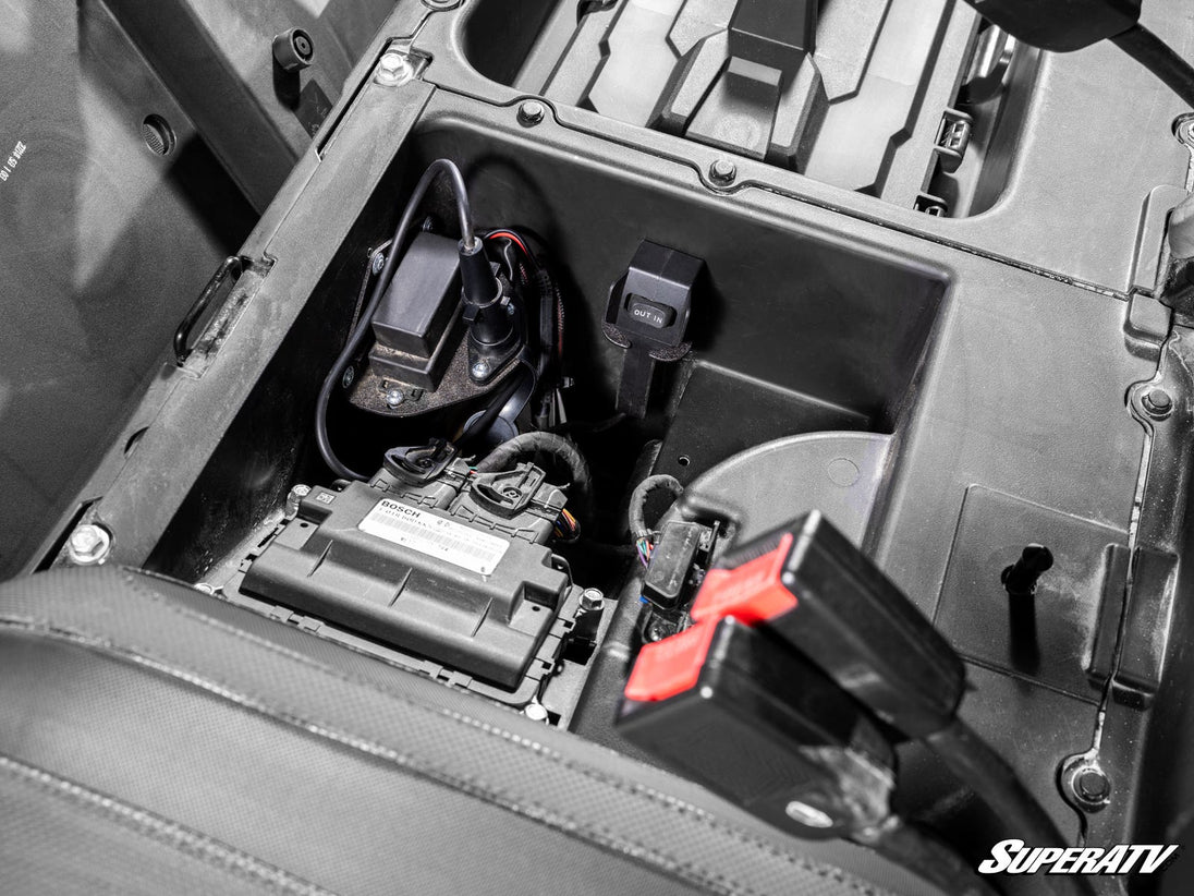 SuperATV - CFMOTO UForce 1000 Bed Winch - 2 Cube Lights - BWN-CF-UF1000-K
