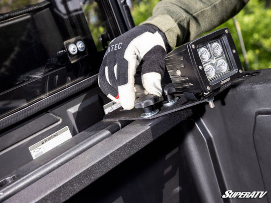 SuperATV - CFMOTO UForce 1000 Bed Winch - 2 Cube Lights - BWN-CF-UF1000-K