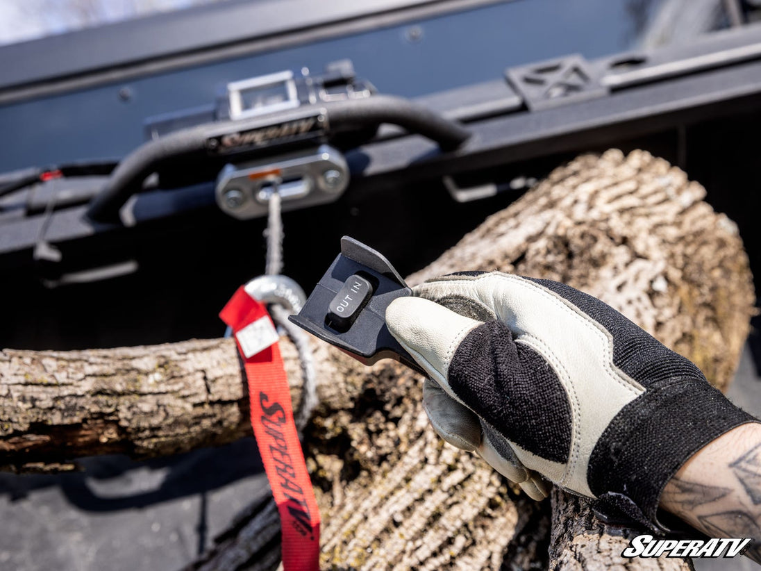 SuperATV - CFMOTO UForce 1000 Bed Winch - 2 Cube Lights - BWN-CF-UF1000-K