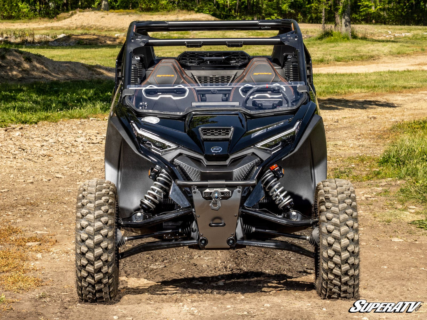 SuperATV - CFMOTO ZForce Z10 Half Windshield - HWS-CF-Z10-70