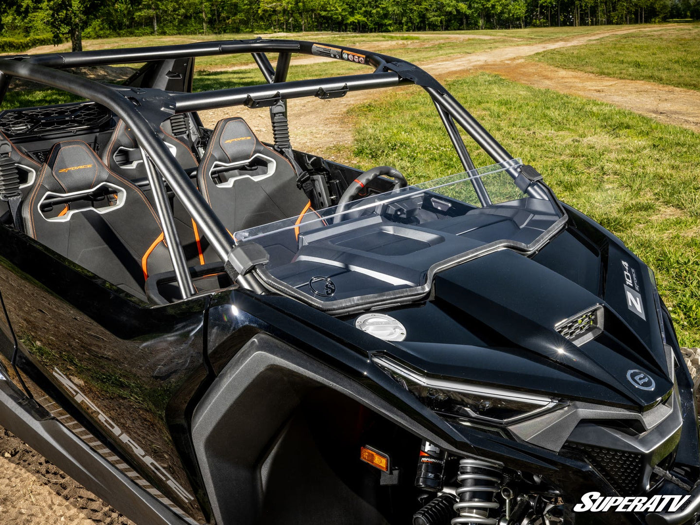 SuperATV - CFMOTO ZForce Z10 Half Windshield - HWS-CF-Z10-70