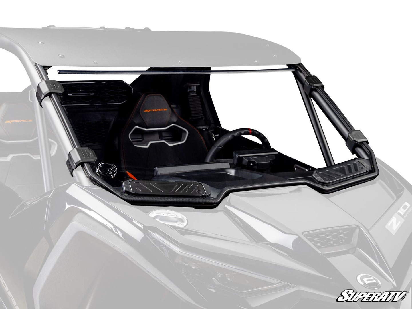 SuperATV - CFMOTO ZForce Z10 Vented Full Windshield - WS-CF-Z10-V-70