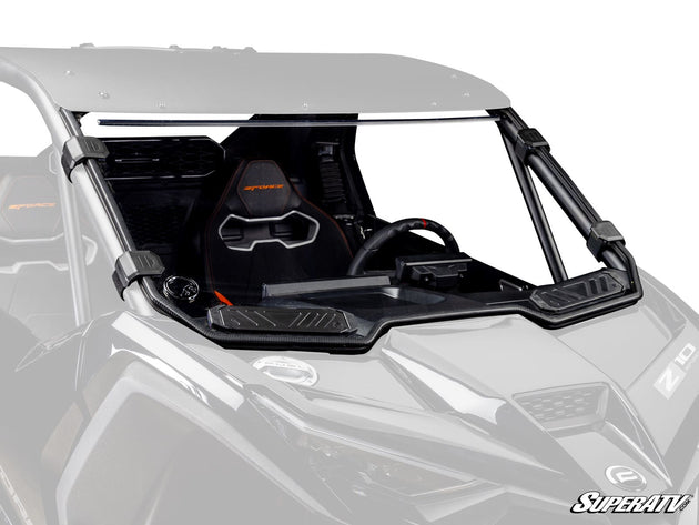 SuperATV - CFMOTO ZForce Z10 Vented Full Windshield - WS-CF-Z10-V-70