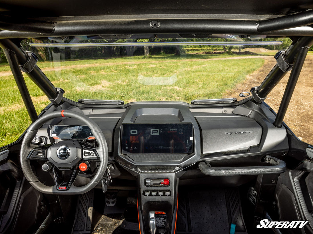 SuperATV - CFMOTO ZForce Z10 Vented Full Windshield - WS-CF-Z10-V-70