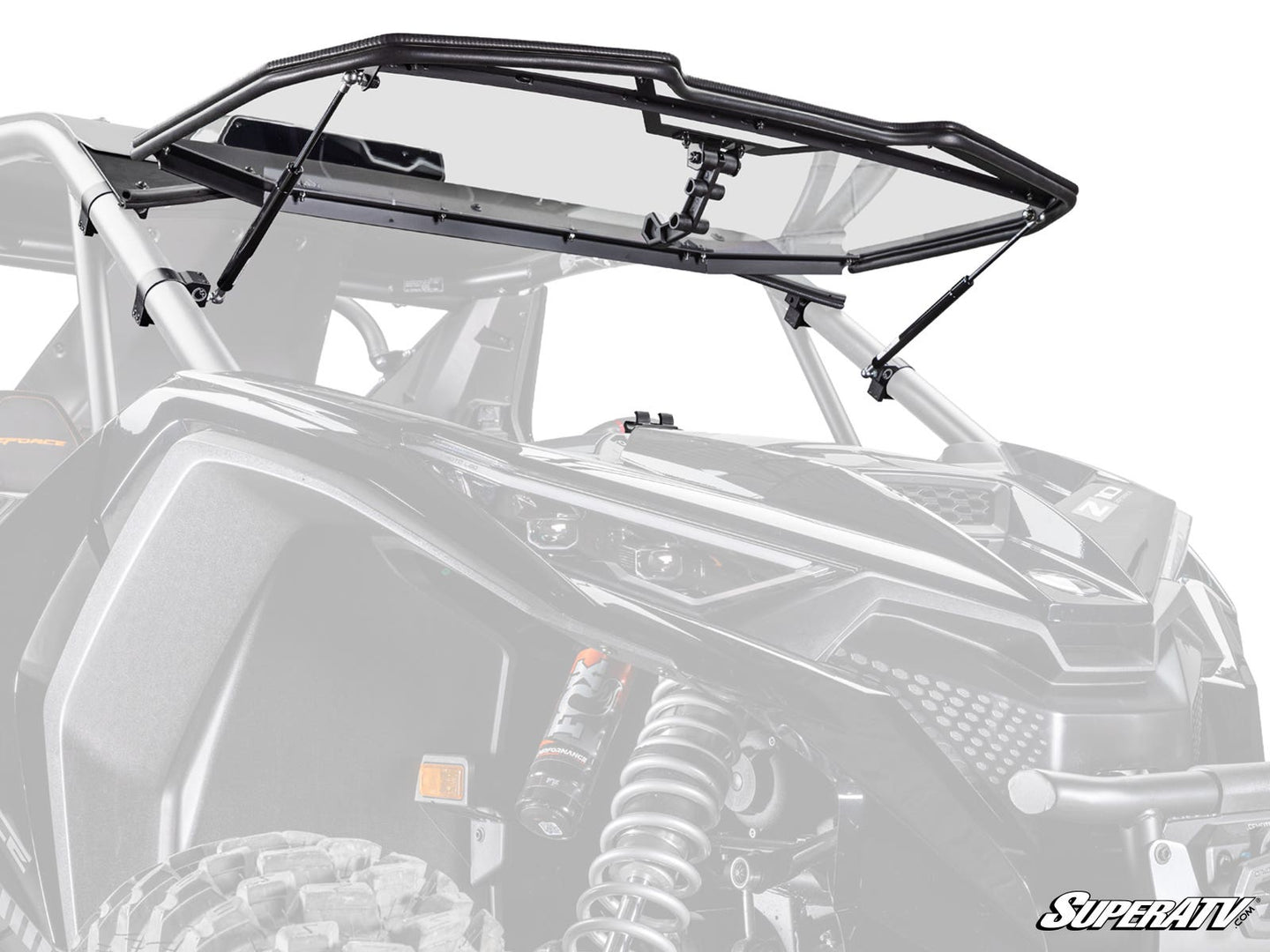 SuperATV - CFMOTO ZForce Z10 Flip Windshield - FWS-CF-Z10-70