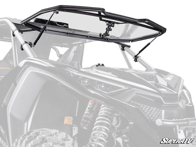 SuperATV - CFMOTO ZForce Z10 Flip Windshield - FWS-CF-Z10-70