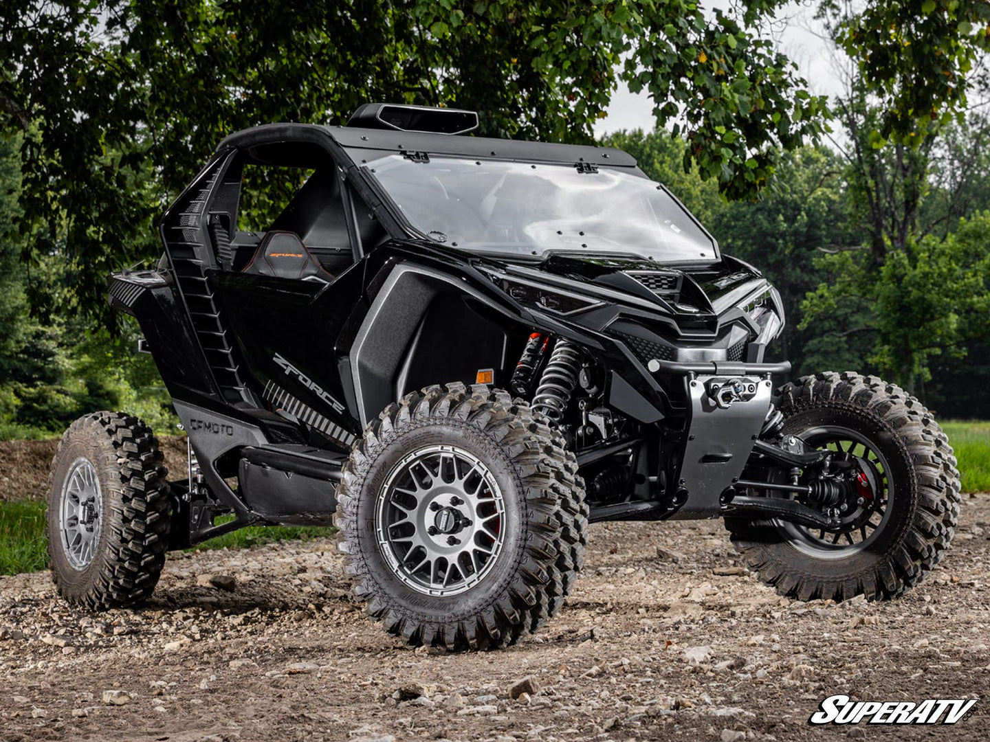 SuperATV - CFMOTO ZForce Z10 Flip Windshield - FWS-CF-Z10-70