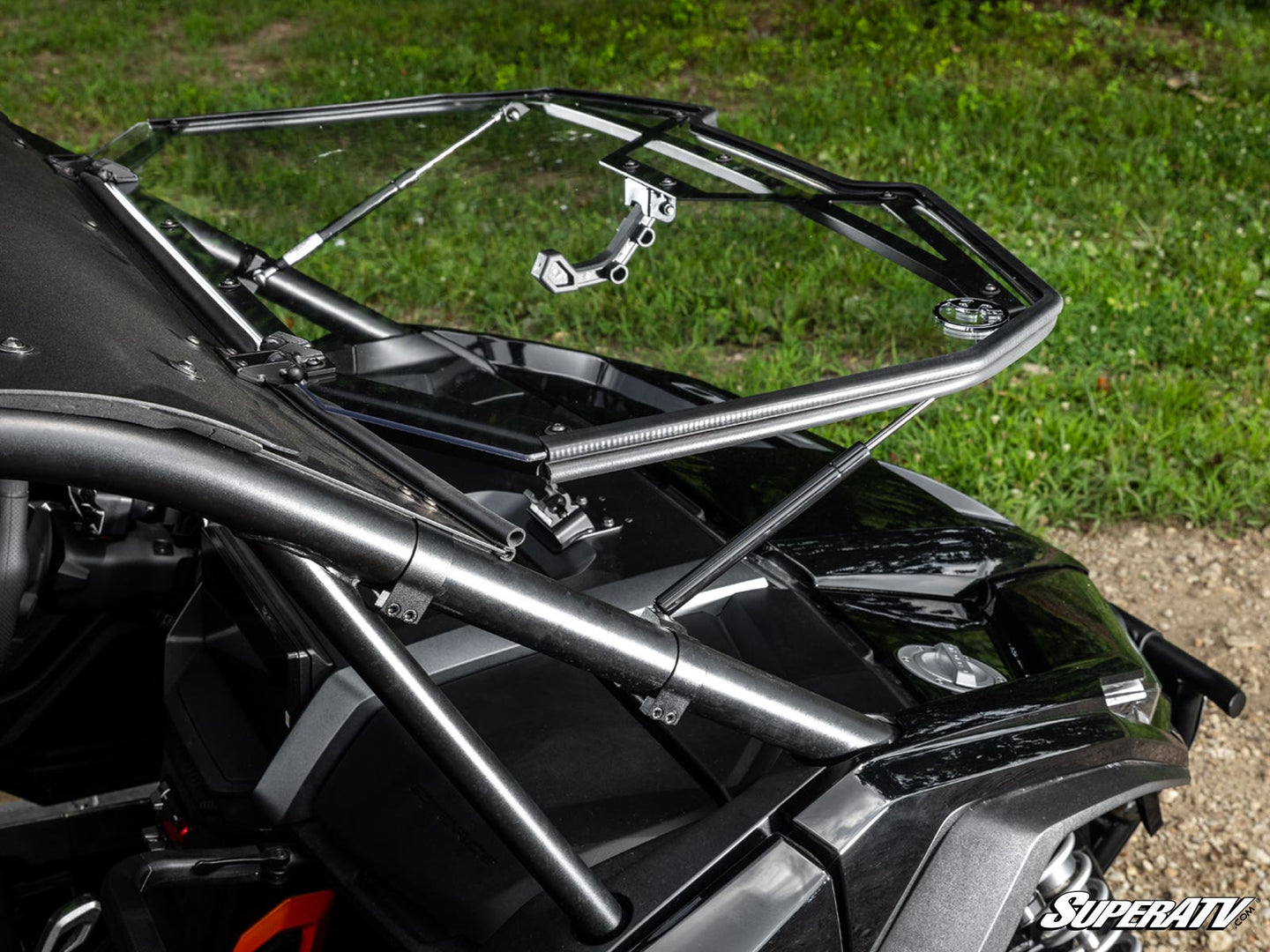 SuperATV - CFMOTO ZForce Z10 Flip Windshield - FWS-CF-Z10-70
