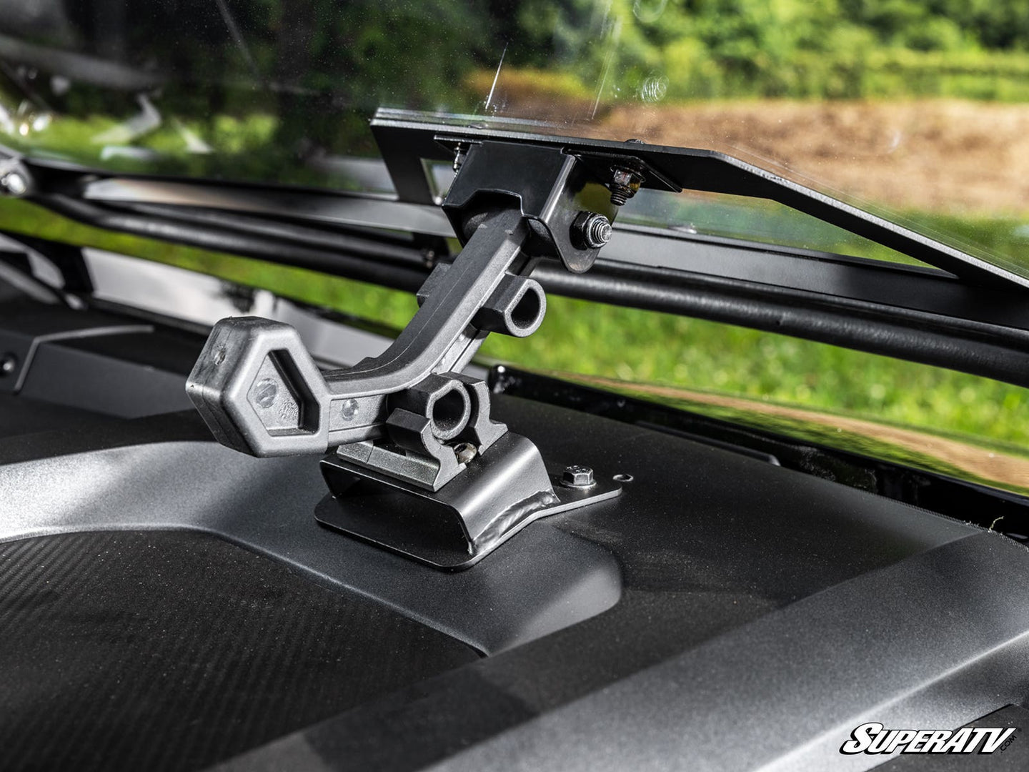 SuperATV - CFMOTO ZForce Z10 Flip Windshield - FWS-CF-Z10-70