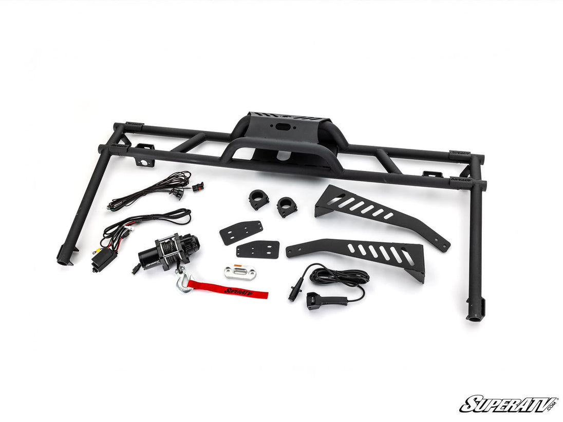 SuperATV - Honda Pioneer 700 Game Loader Rack - 2 Cube Lights - GLR-H-PIO700-001-00-K