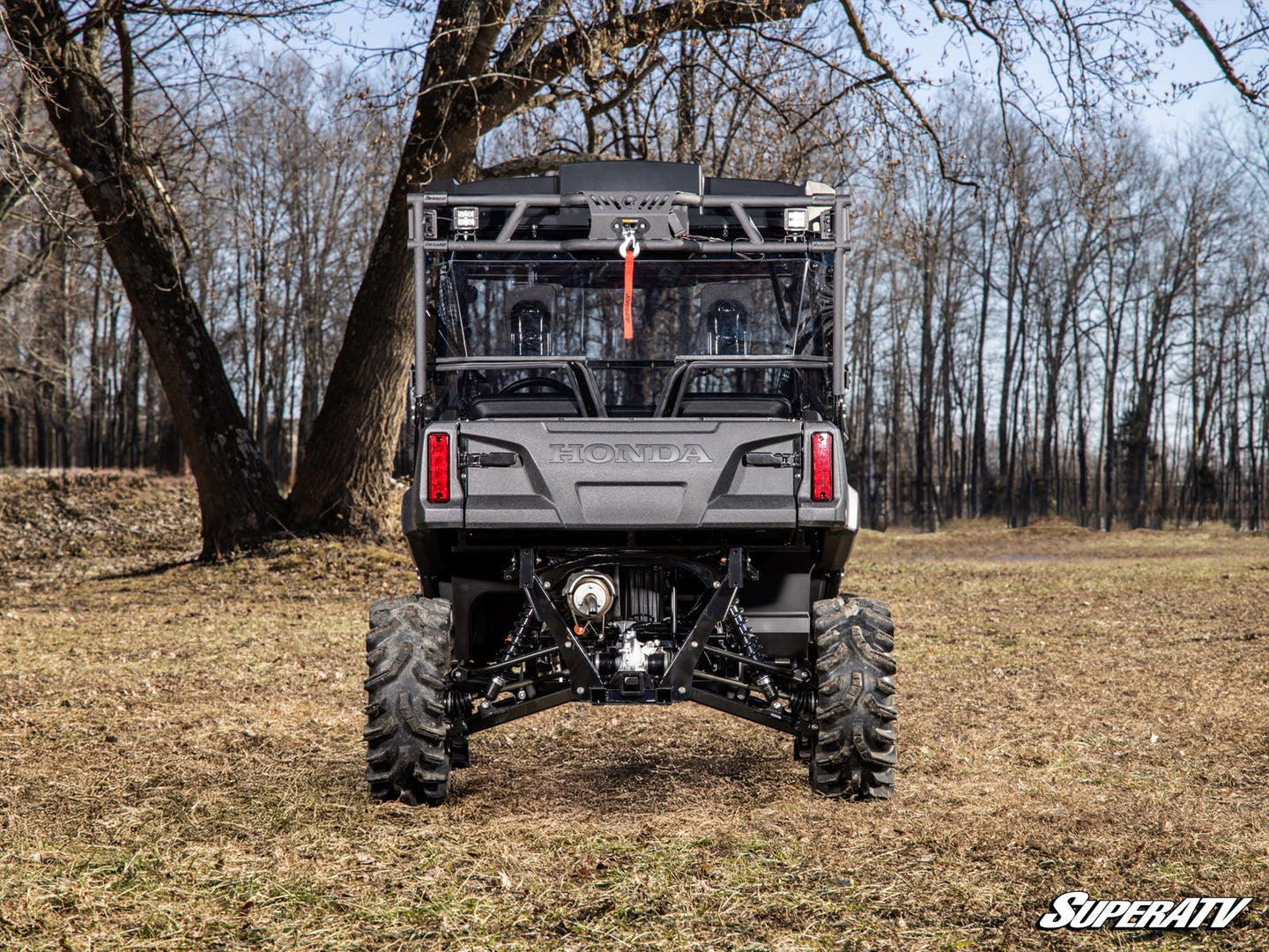 SuperATV - Honda Pioneer 700 Game Loader Rack - 2 Cube Lights - GLR-H-PIO700-001-00-K