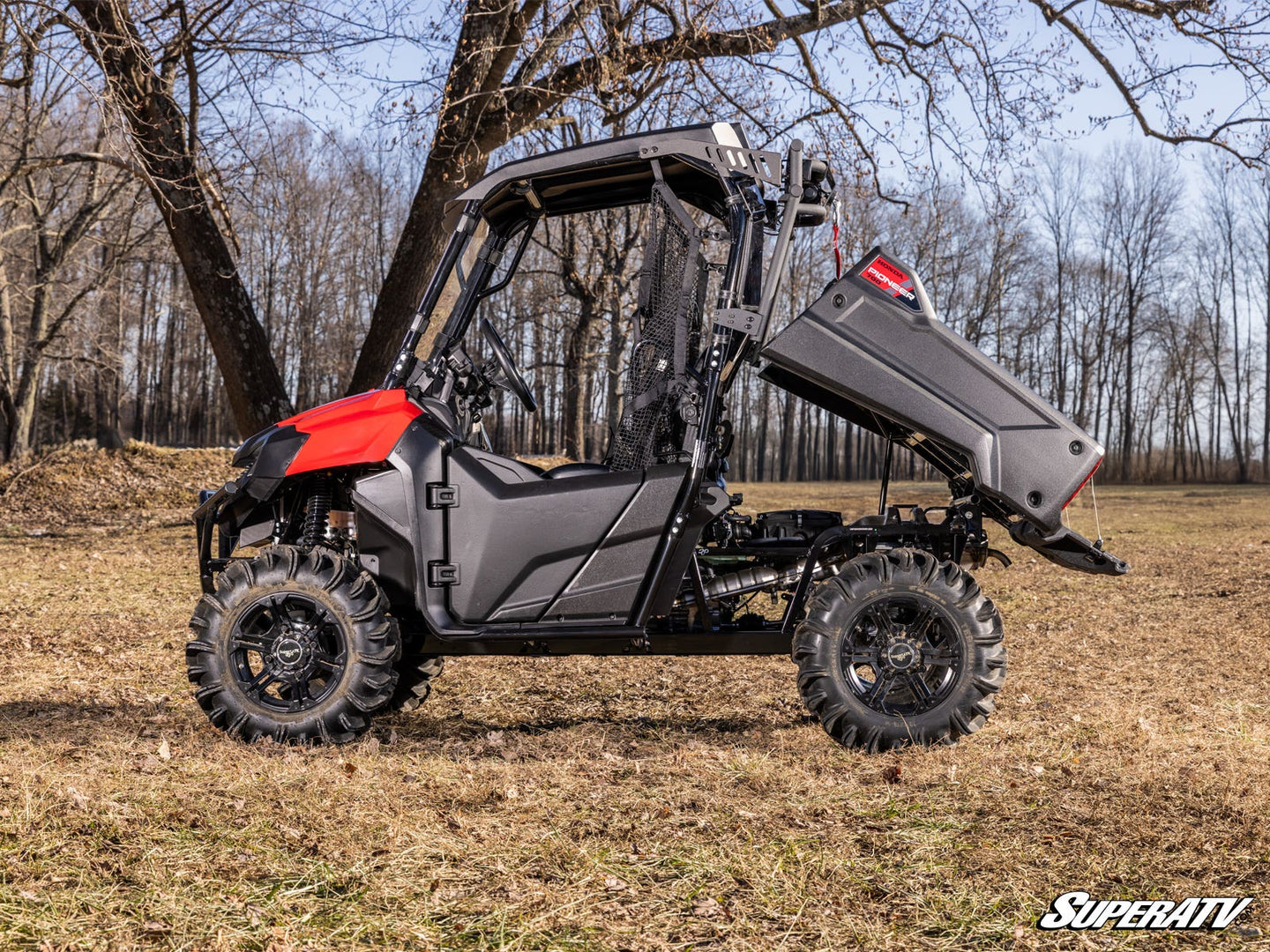 SuperATV - Honda Pioneer 700 Game Loader Rack - 2 Cube Lights - GLR-H-PIO700-001-00-K
