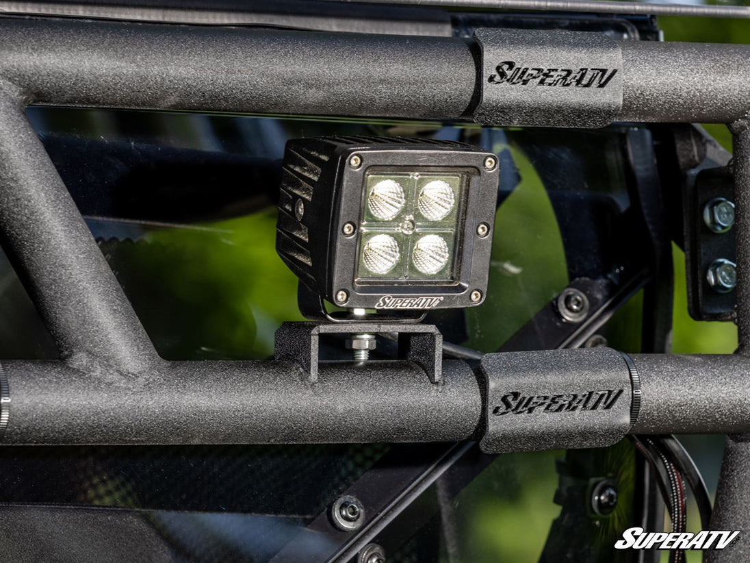 SuperATV - Honda Pioneer 1000 Game Loader Rack + Cube Lights - GLR-H-PIO1K-K
