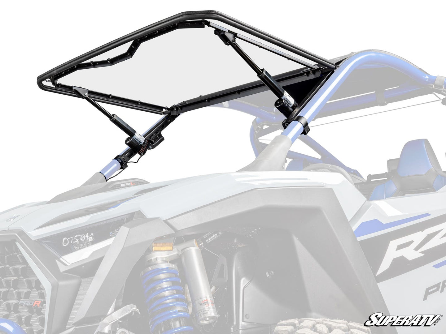 SuperATV - Polaris RZR Pro XP MaxDrive Power Flip Windshield - 2025 - PFWS-P-PROR-001-70#AD