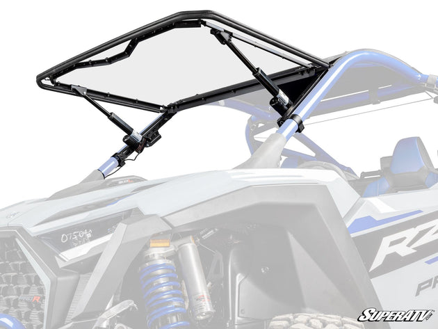 SuperATV - Polaris RZR Pro XP MaxDrive Power Flip Windshield - 2025 - PFWS-P-PROR-001-70#AD