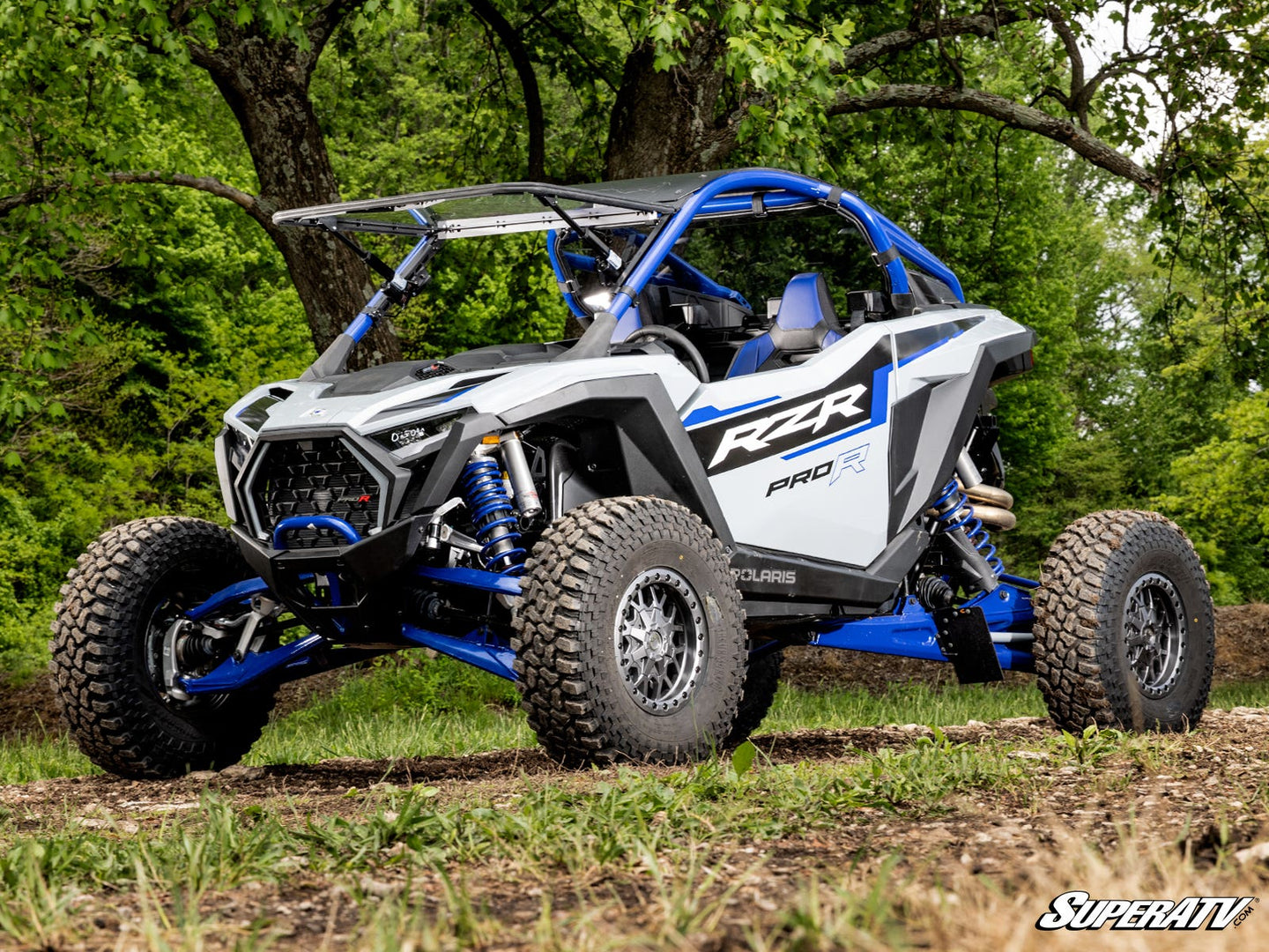 SuperATV - Polaris RZR Pro XP MaxDrive Power Flip Windshield - 2025 - PFWS-P-PROR-001-70#AD