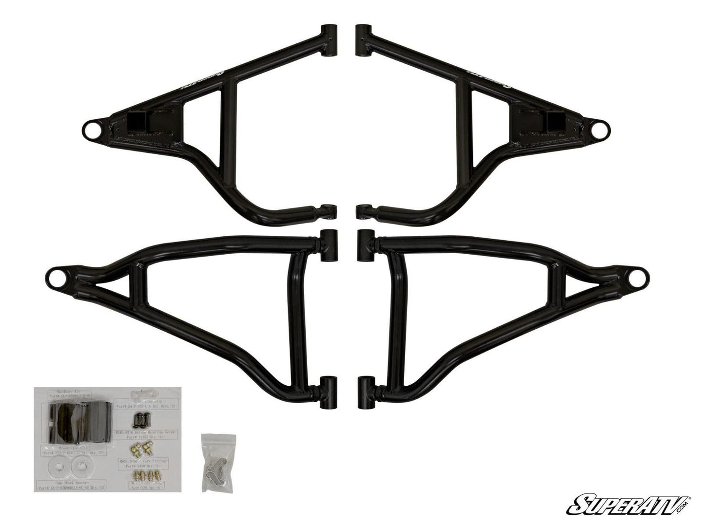 SuperATV - Polaris General High-Clearance A-Arms - AA-P-RZR900S-1.5-HC-001-04#OK